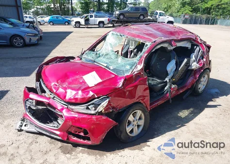 2018 Chevrolet Trax Lt из США, поврежденный, VIN 3GNCJLSB7JL337397